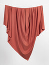 Recycled Nylon Spandex Swimwear Fabric - Sunbaked Red | Core Fabrics