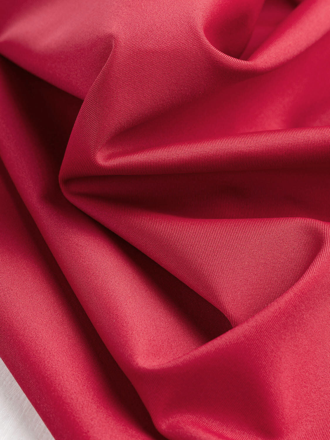 Recycled Nylon Spandex Swimwear Fabric - Baywatch Red | Core Fabrics