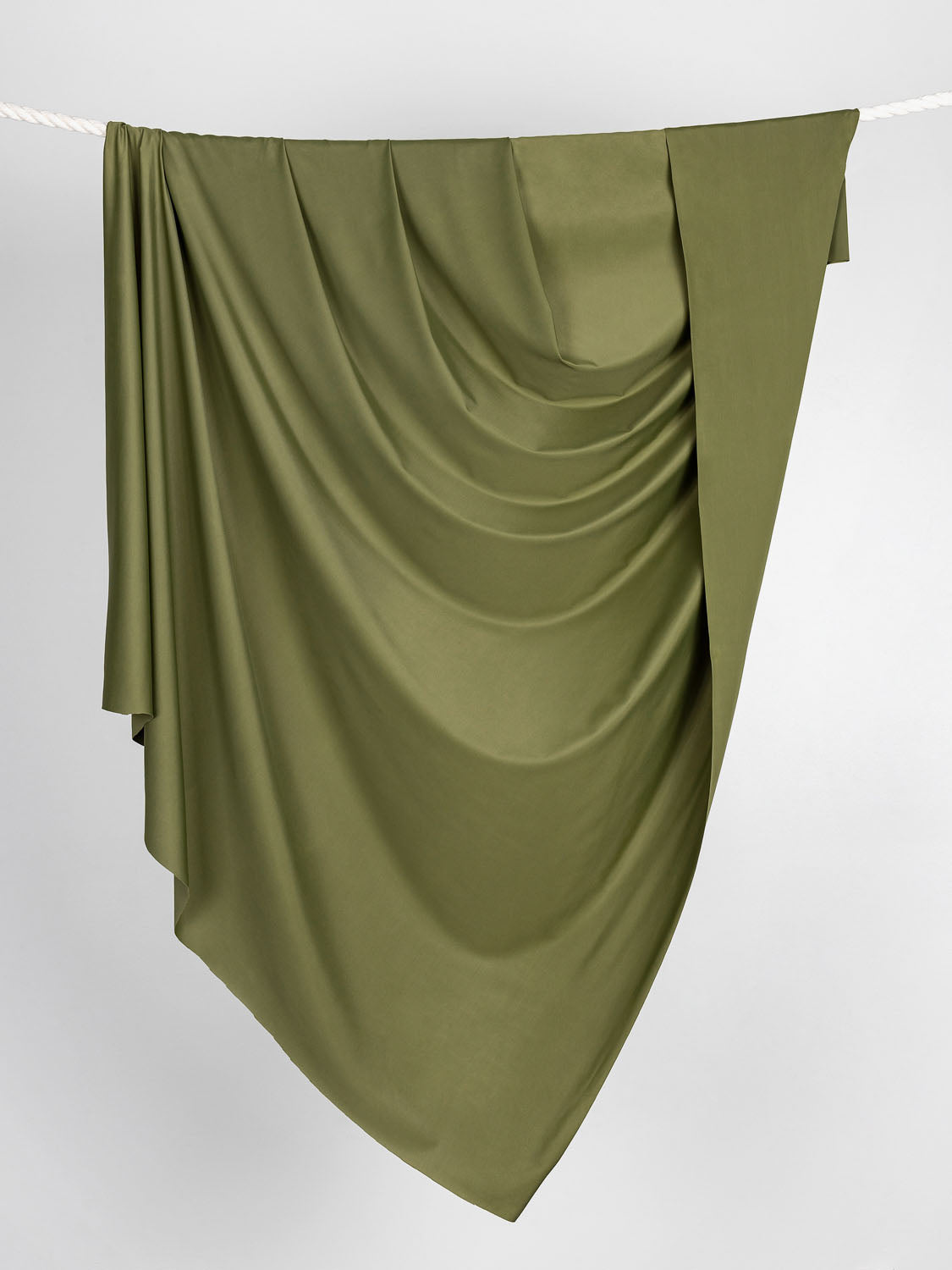 Recycled Nylon Spandex Swimwear Fabric - Moss