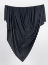 Recycled Nylon Spandex Swimwear Lining - Black | Core Fabrics