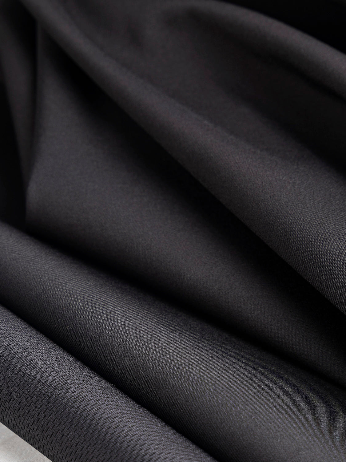 Recycled Dintex Meshback Softshell - Black | Core Fabrics