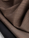 Recycled Fleeceback Softshell Deadstock - Brown | Core Fabrics