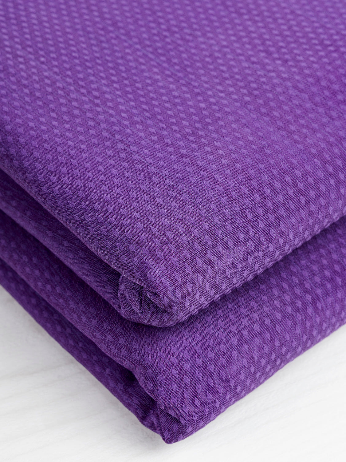 Recycled Fleeceback Softshell Deadstock - Purple | Core Fabrics