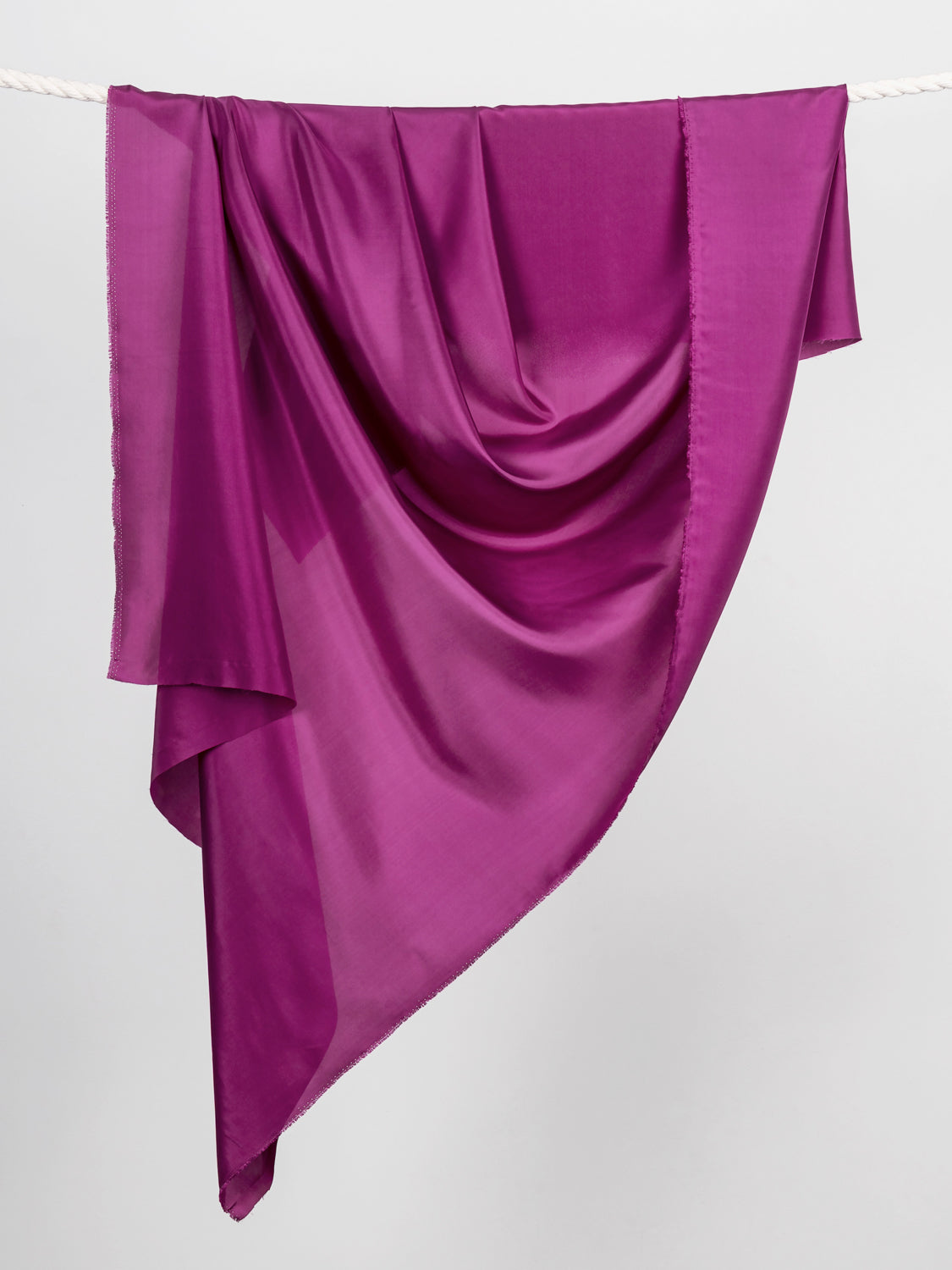 Designer Habotai Silk Deadstock - Violet | Core Fabrics