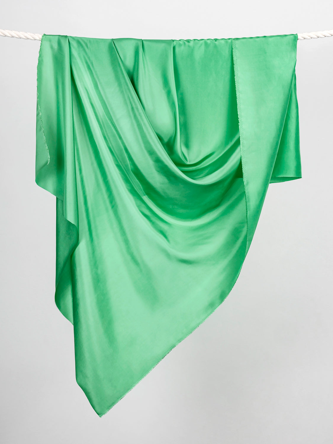 Designer Habotai Silk Deadstock - Leaf | Core Fabrics