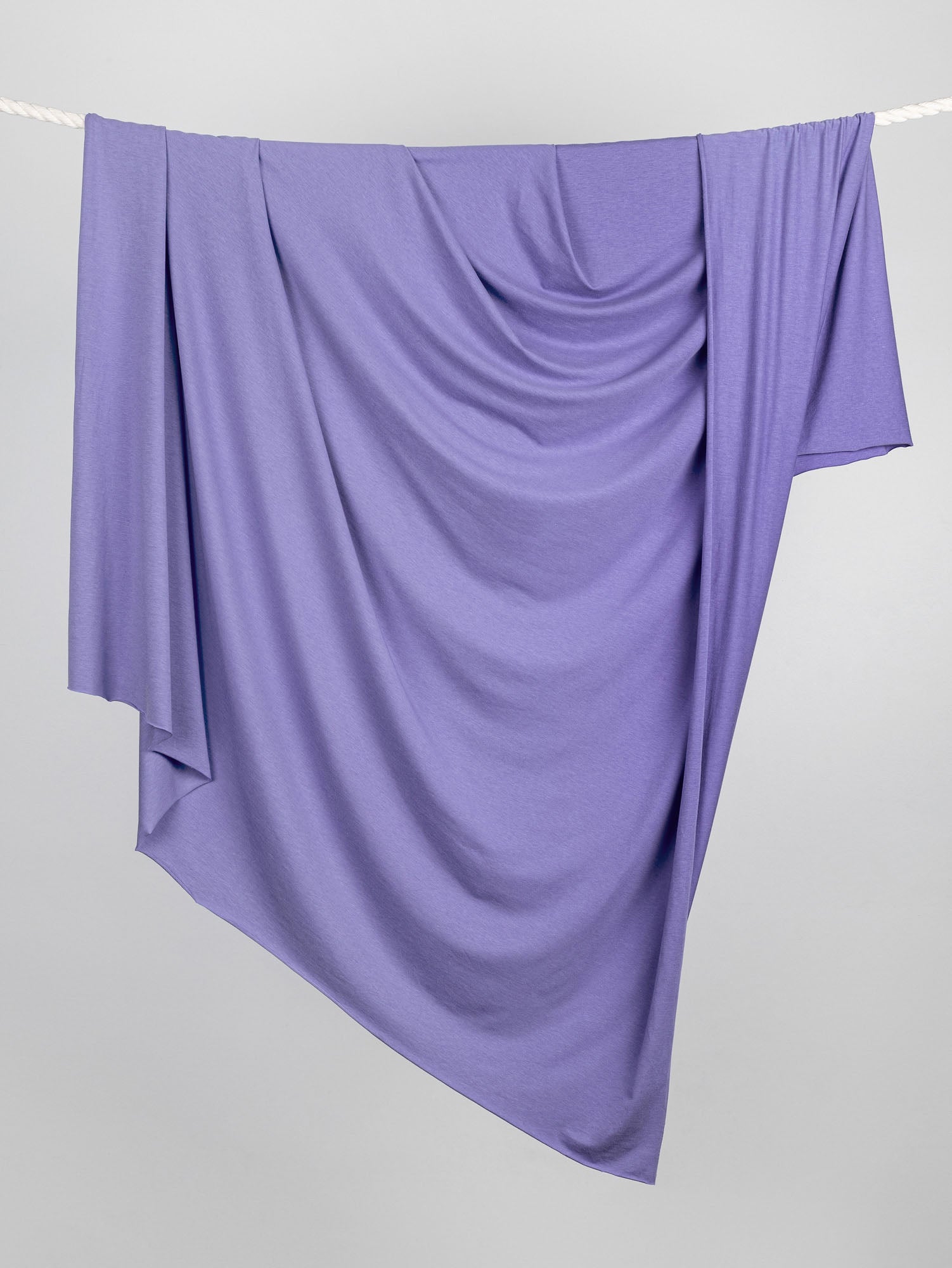 Organic Cotton + Tencel Stretch Knit Jersey - Lavender | Core Fabrics