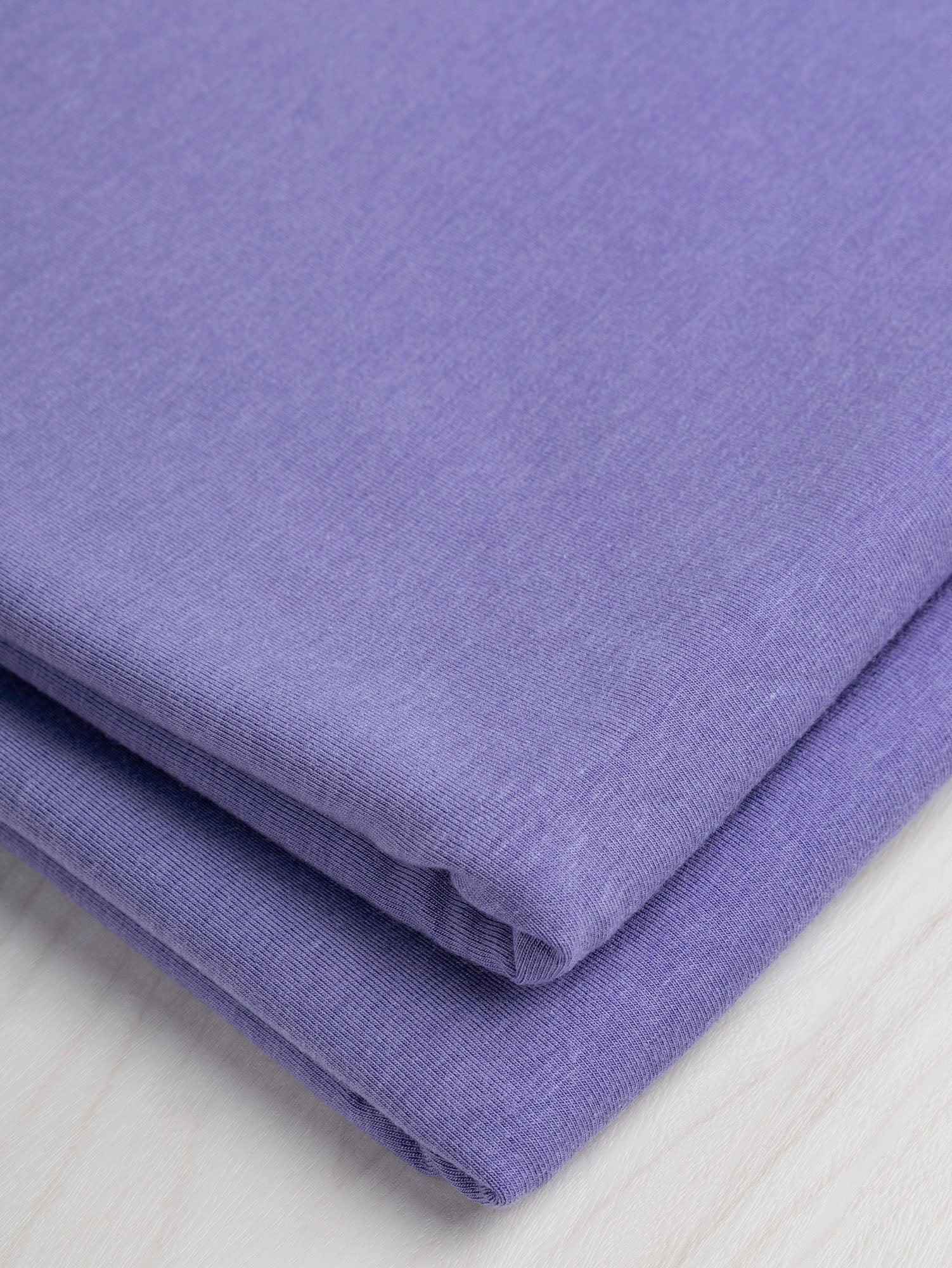 Organic Cotton + Tencel Stretch Knit Jersey - Lavender | Core Fabrics
