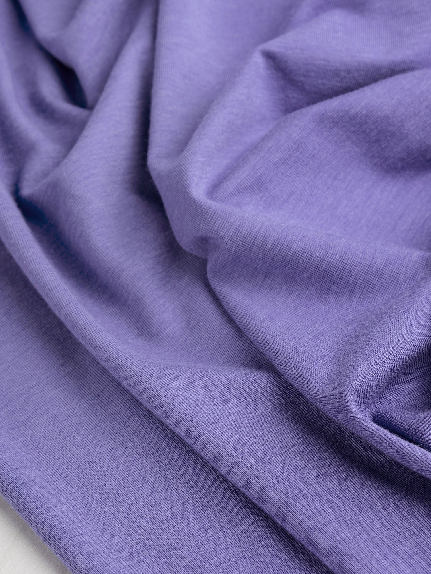 Organic Cotton Jersey Knit - Lilac