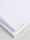 Organic Cotton + Tencel Stretch Knit Jersey - White | Core Fabrics