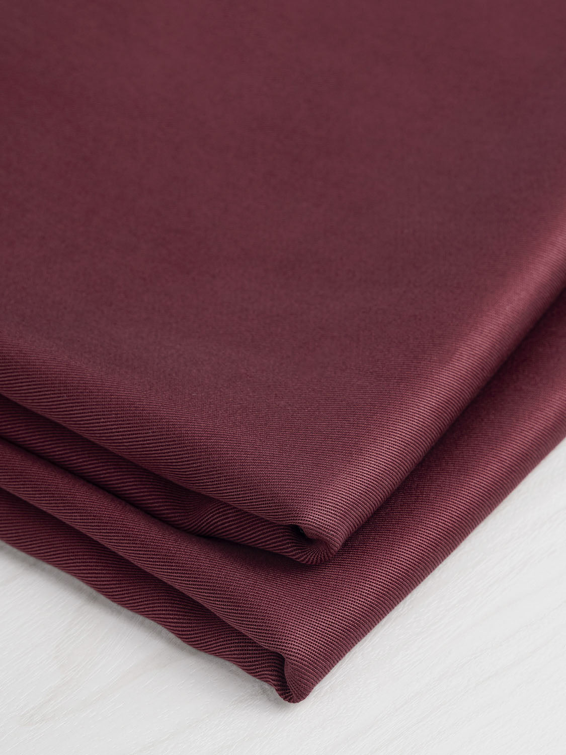 Lyocell Twill - Bordeaux | Core Fabrics