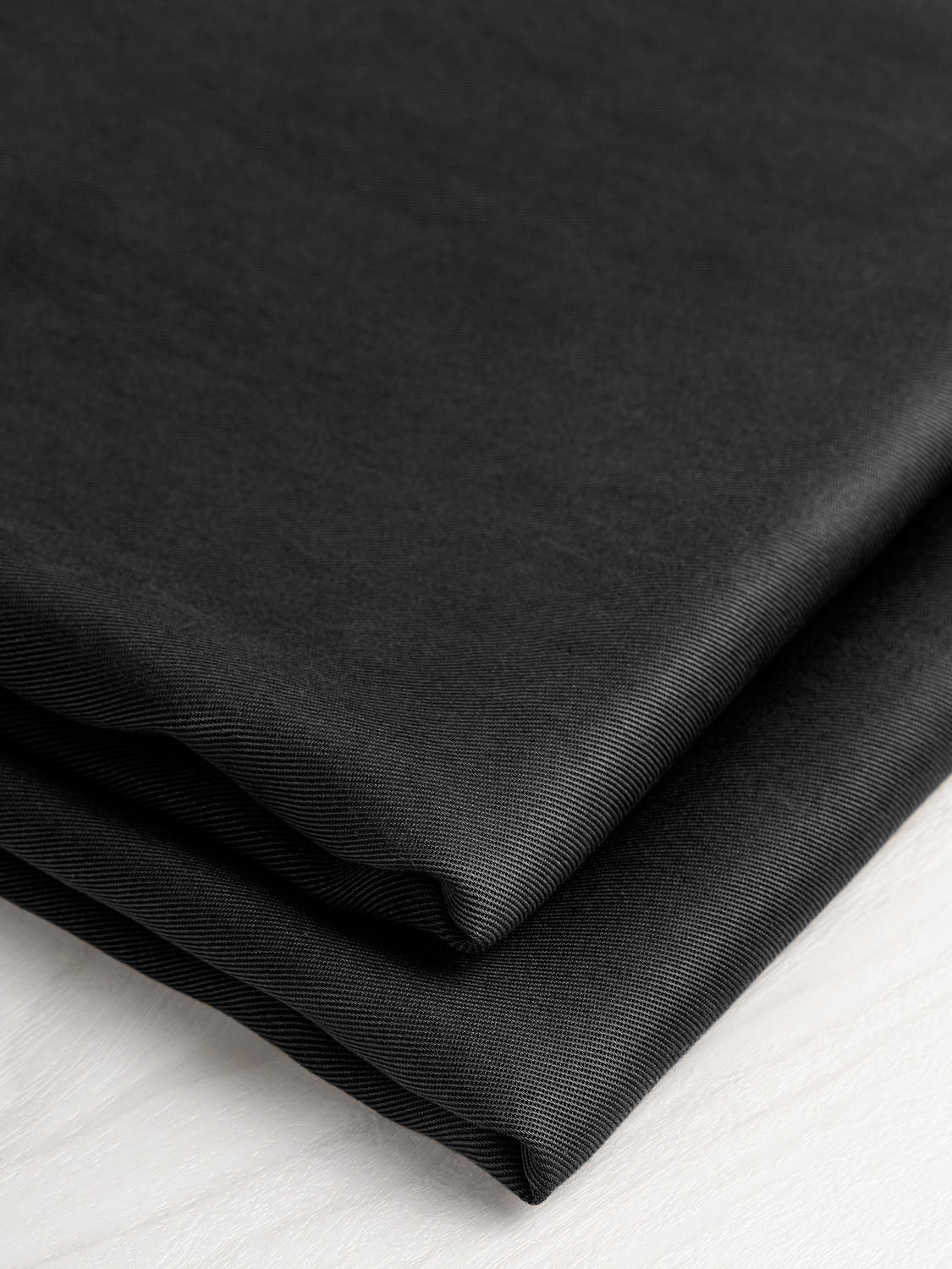 Lyocell Twill - Black | Core Fabrics