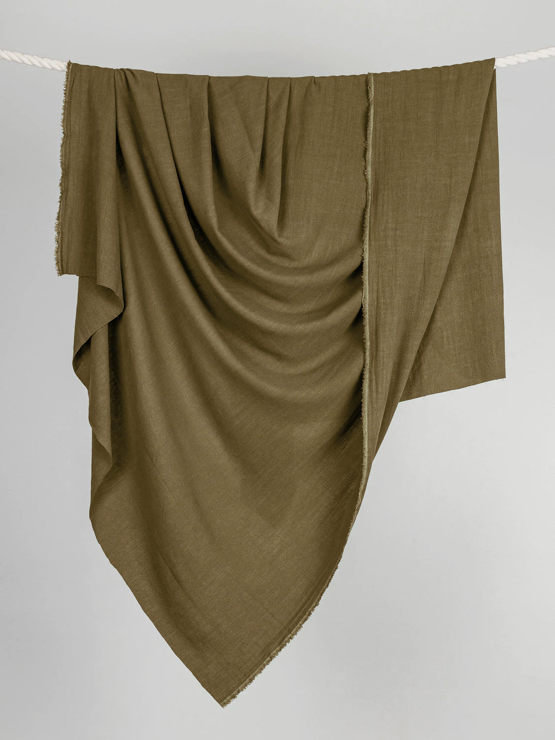 Textured Viscose Linen  - Seaweed | Core Fabrics