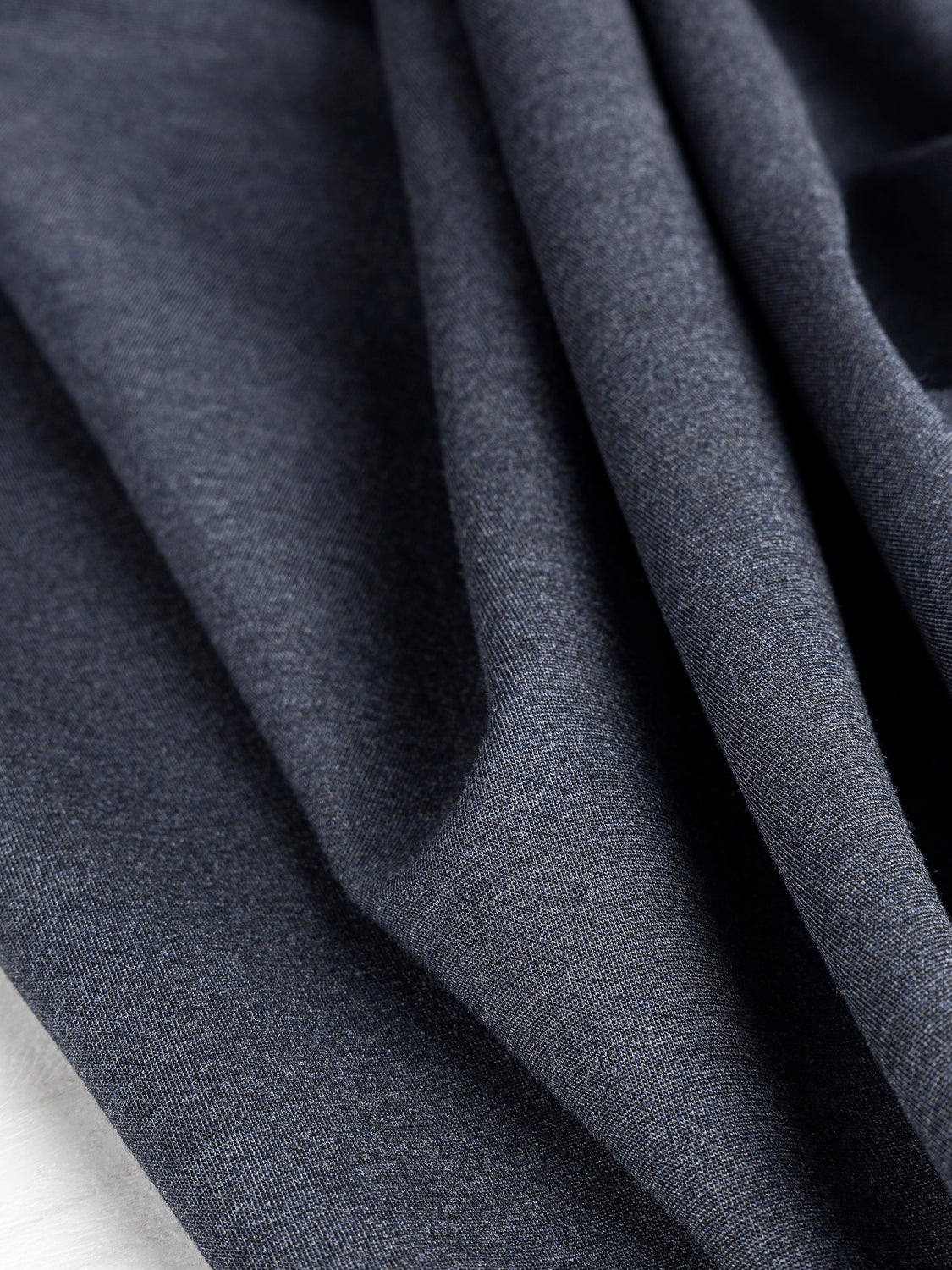 Viscose Ponte Knit - Heather Lake | Core Fabrics