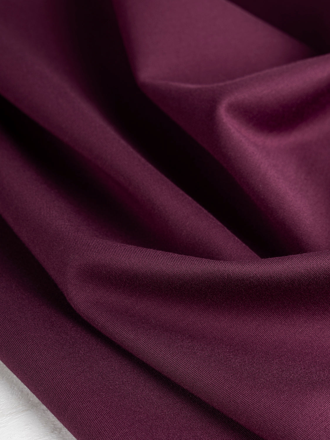 Viscose Ponte Knit - Merlot | Core Fabrics