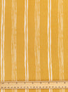 Striped Crepe Viscose Deadstock - Wheat + Cream | Core Fabrics