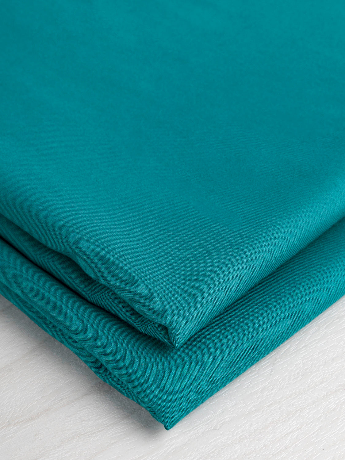 Signature Jewel Tone EcoVero Viscose- Aquamarine | Core Fabrics