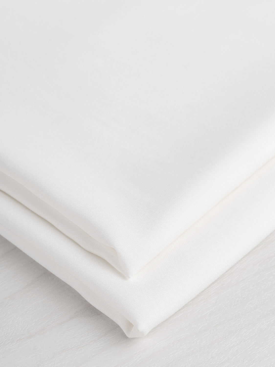 Signature Jewel Tone EcoVero Viscose - Opal White | Core Fabrics