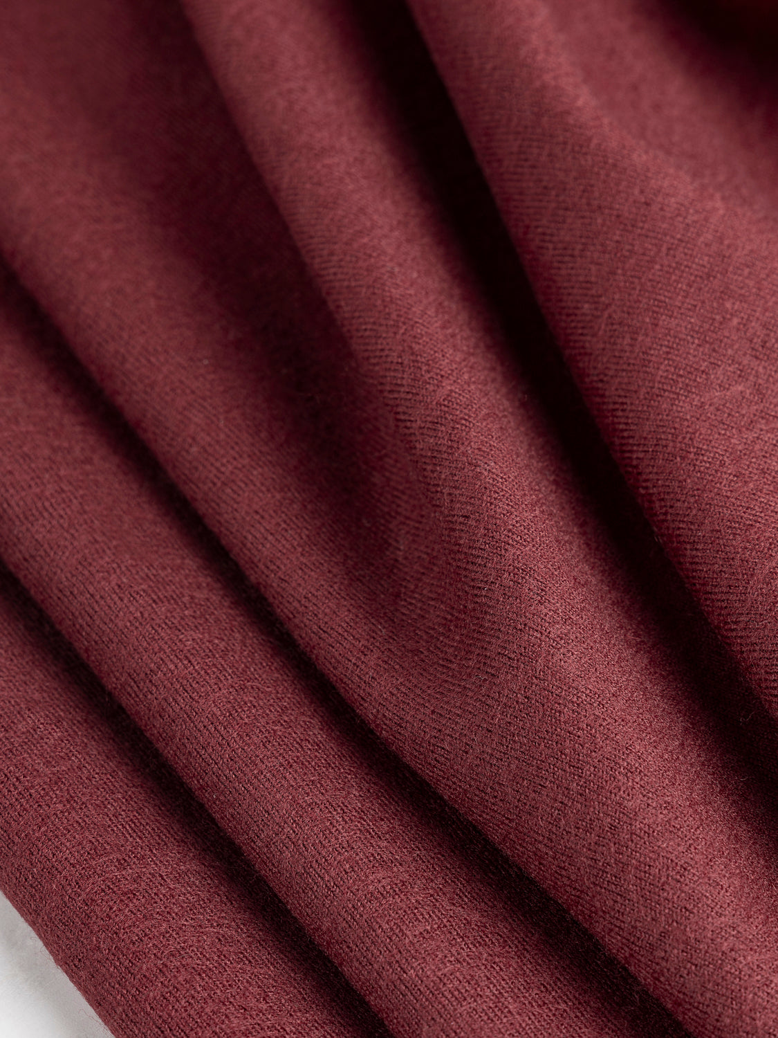 Boiled Wool Knit Deadstock - Burgundy | Core Fabrics