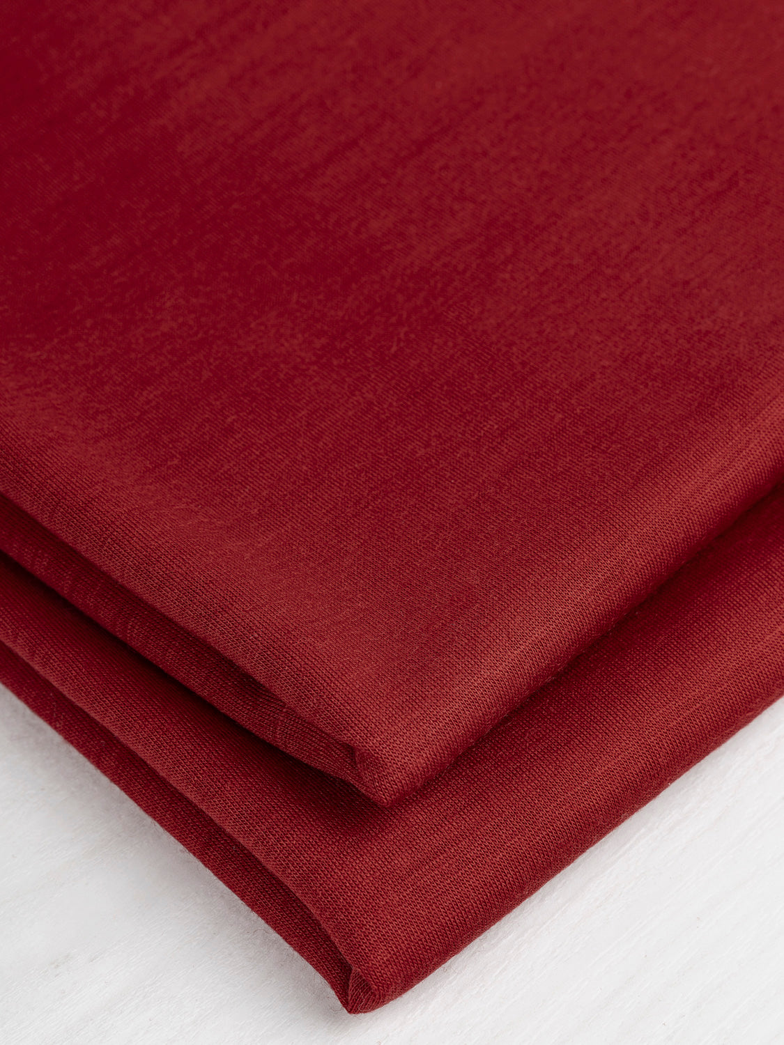 Wool Jersey Knit Deadstock - Red | Core Fabrics