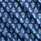 Figure Block Print Cotton Poplin - Indigo + Chambray