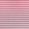 Carreau Firecracker en coton artisanal - Blanc + Rouge + Bleu