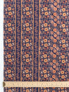 F-COT389-Floral-Trellis-Border-Print-Cotton-Lawn-Indigo-Terracotta-and-Olive-Core-Fabrics-ruler-closeup.JPG