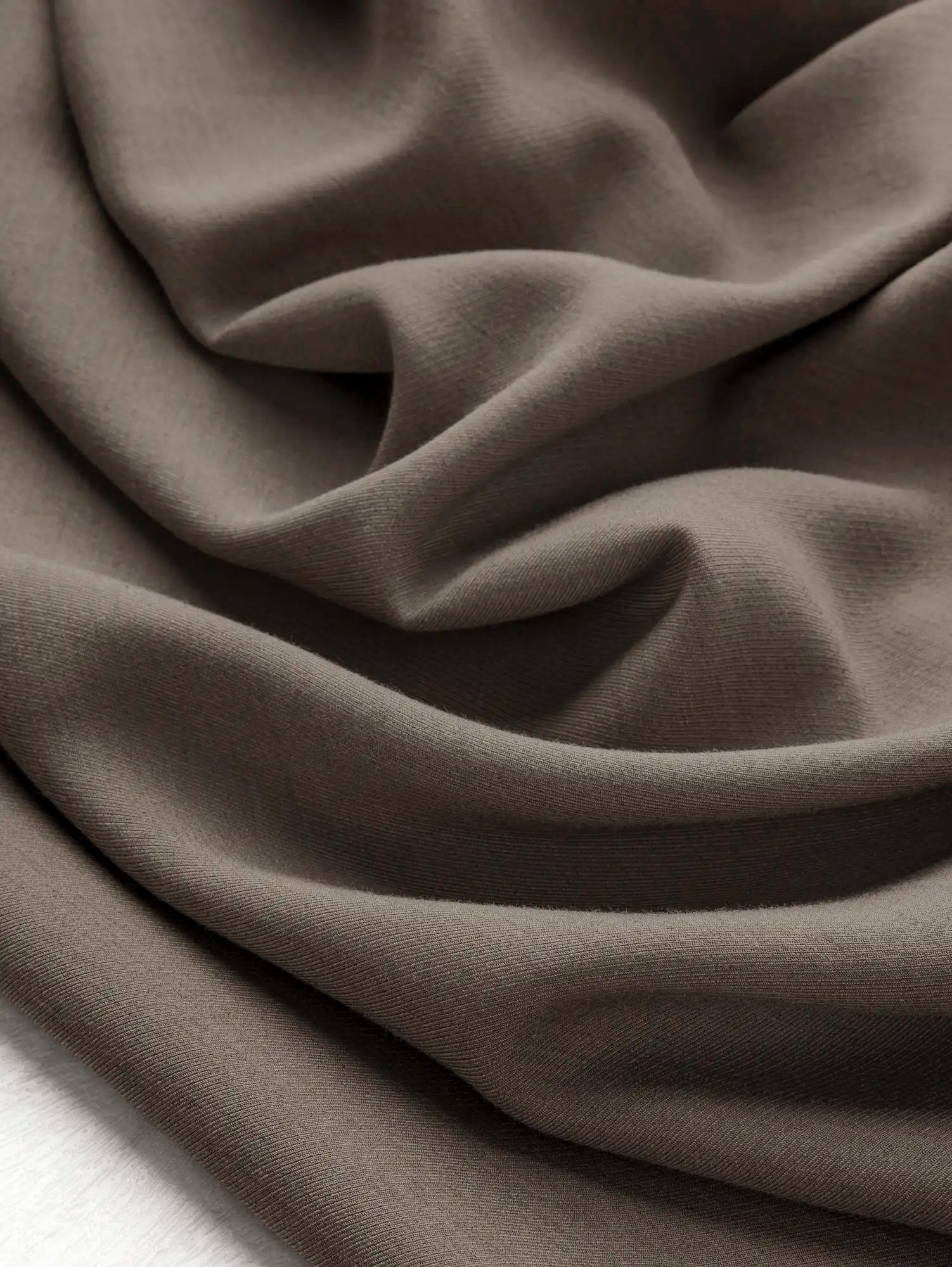 F-DEA225-Flowy-Cotton-Wool-Twill-Deadstock-Taupe-Core-Fabrics-scrunched.webp