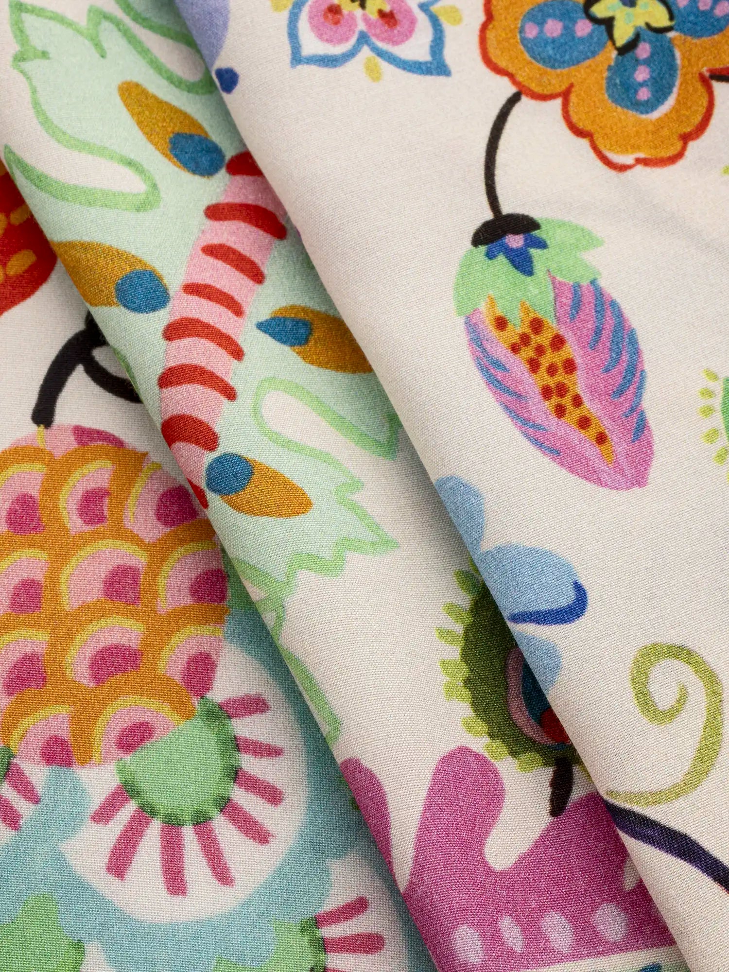 F-VIS292-Folk-Flower-Print-Viscose-Challis-Oat-Multicolour-Core-Fabrics-fold.webp