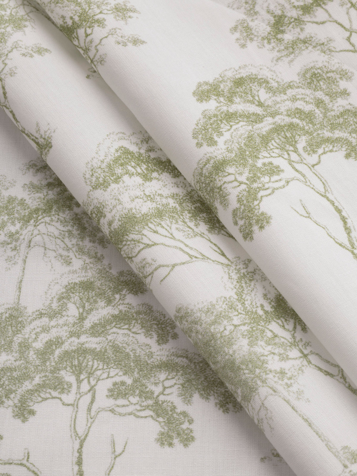 F-COT501-Forest-Toile-de-Jouy-Print-Cotton-Poplin-White-and-Olive-Core-Fabrics-fold.webp