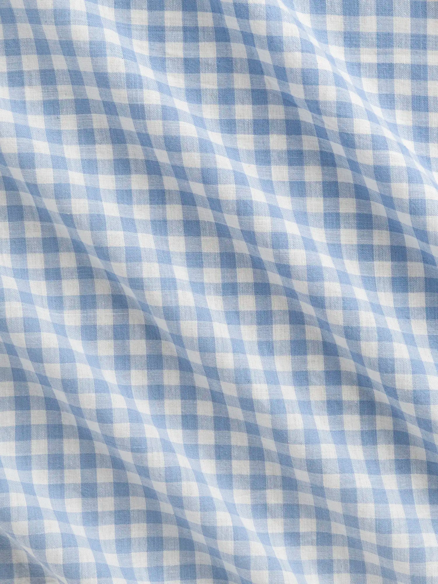 F-COT352-008-Forget-Me-Not-Handwoven-Gingham-Cotton-Chambray-and-Ivory-Core-Fabrics-scrunched.webp