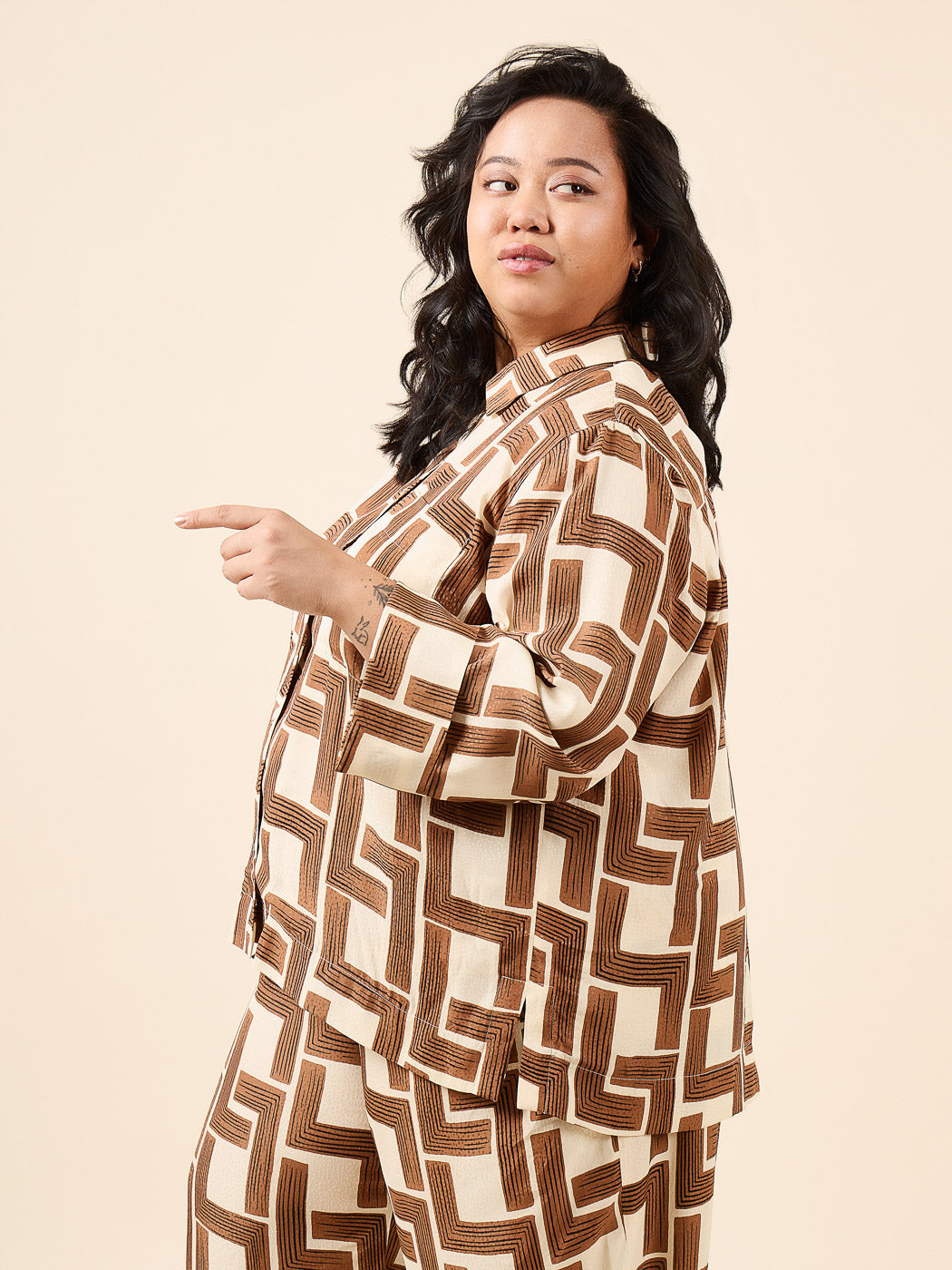Fran Pajamas | Plus Size Pajama Pattern | Closet Core Patterns