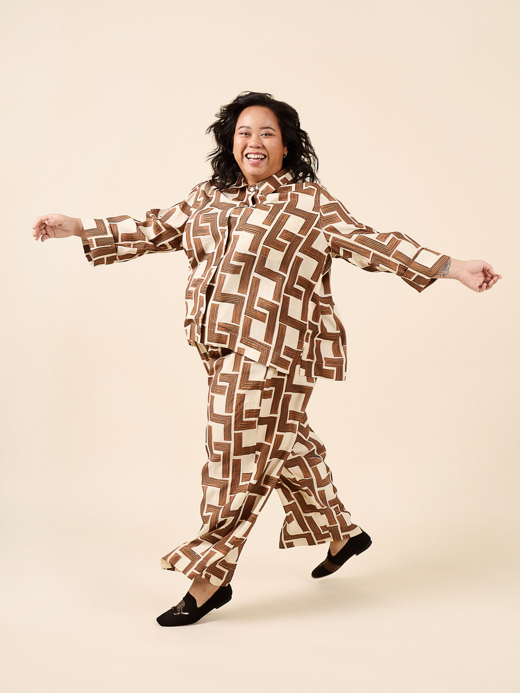 Fran Pajamas | Plus Size Pajama Pattern | Closet Core Patterns