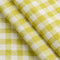 Gimlet Handwoven Gingham Cotton - Chartreuse + Ivory