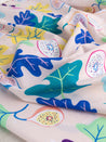 F-COT357-Go-Fig-ure-Print-Organic-Cotton-Linen-Cream- Periwinkle-Light-Green-Eggplant-Core-Fabrics-scrunched.JPG