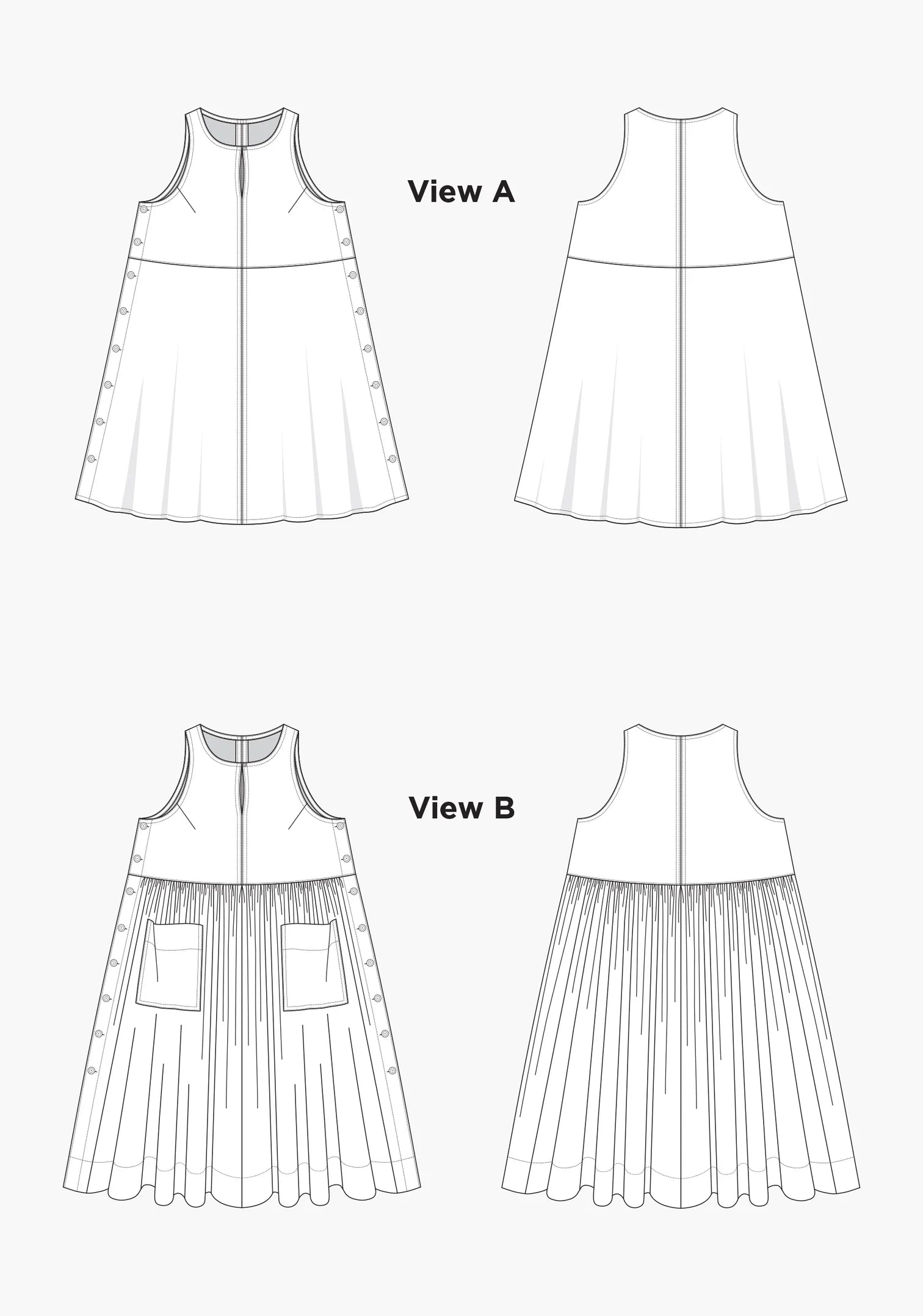Grainline Pattern - Austin Dress | Core Fabrics