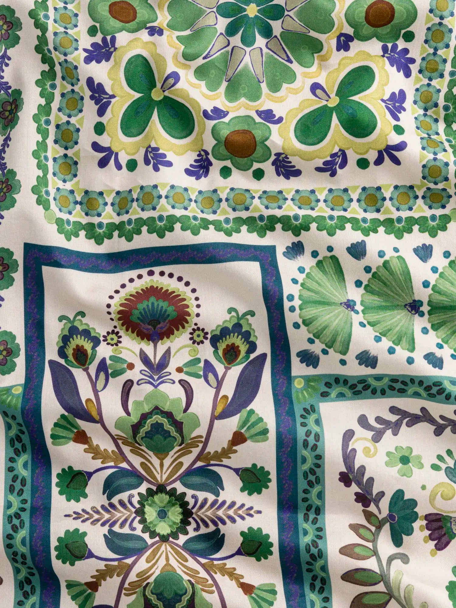 F-COT436-Grand-Garden-Print-BCI-Cotton-Lawn-Cream-Blue-and-Green-Core-Fabrics-scrunched.webp