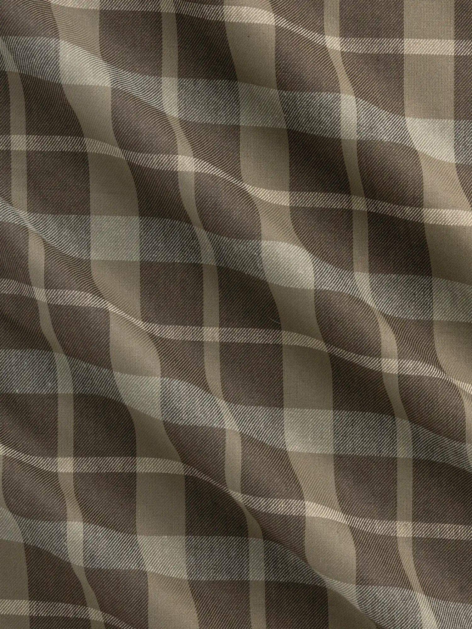 F-COT405-003-Grove-Plaid-Check-Japanese-Cotton-Twill-Olive-Brown-and-Sage-Core-Fabrics-scrunched.webp