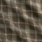 Grove Plaid Check Japanese Cotton Twill - Olive + Brown + Sage