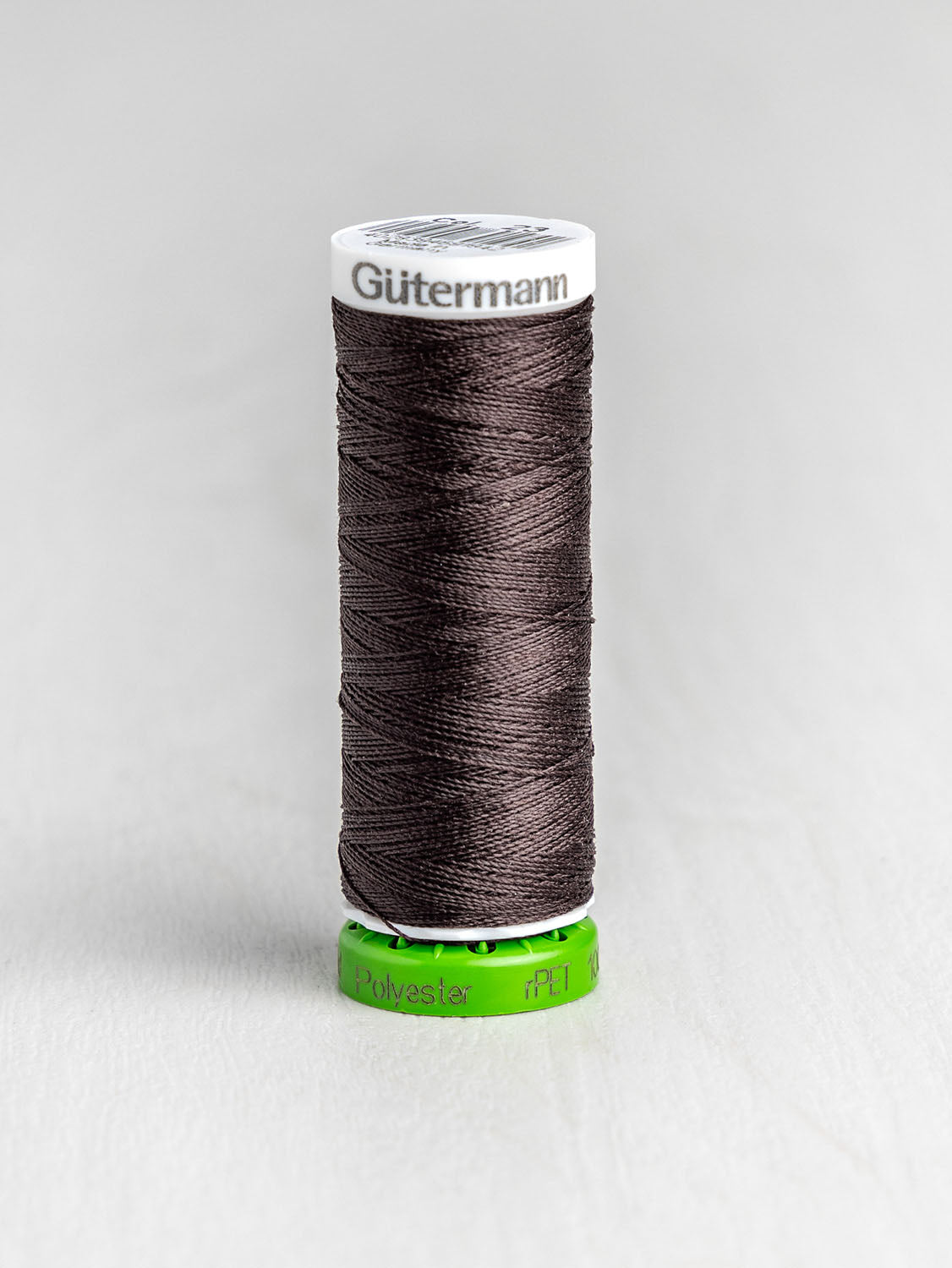 T-rPET001-023-Gütermann-All-Purpose-rPET-Recycled-Thread-Chocolate-023-Core-Fabrics