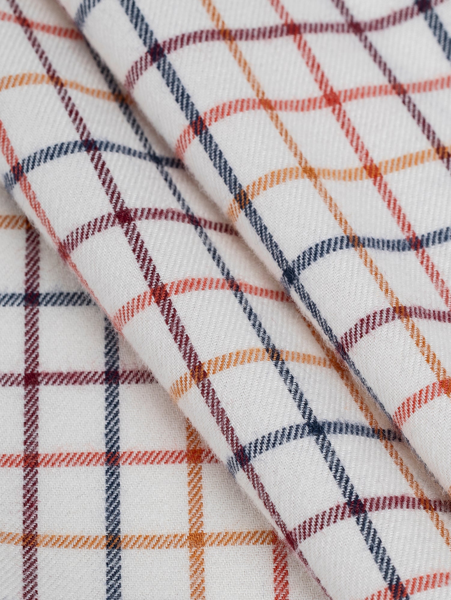 F-COT412 - Harvest Check Brushed Cotton - Cream + Multicolour - Core Fabrics-fold.JPG
