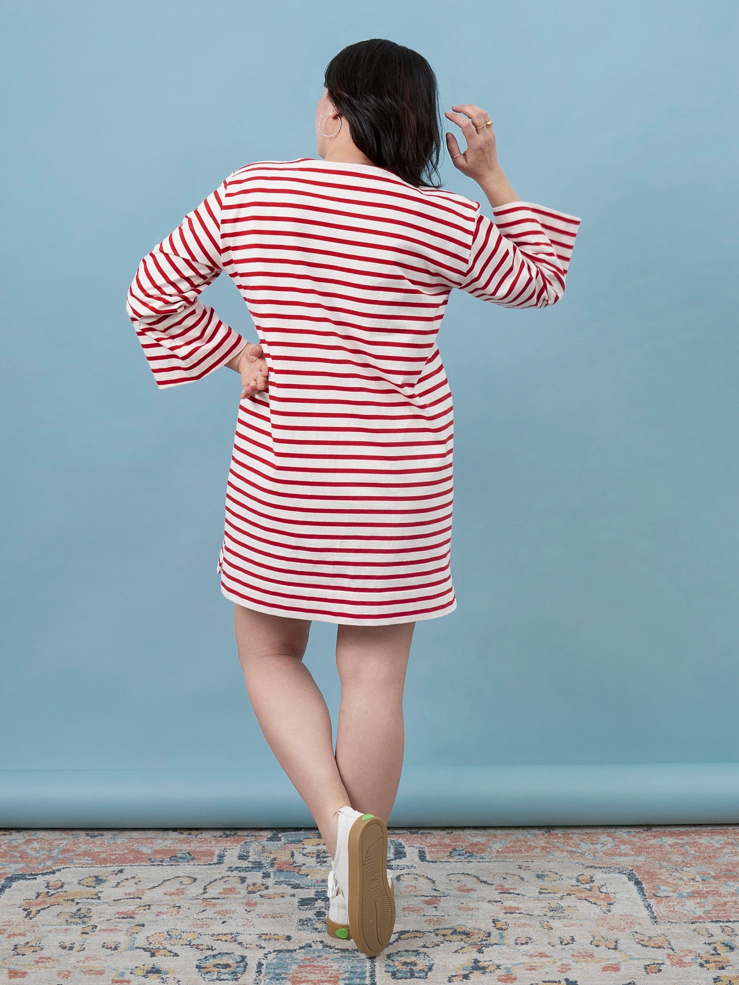 Marine Knit Top + Dress Pattern