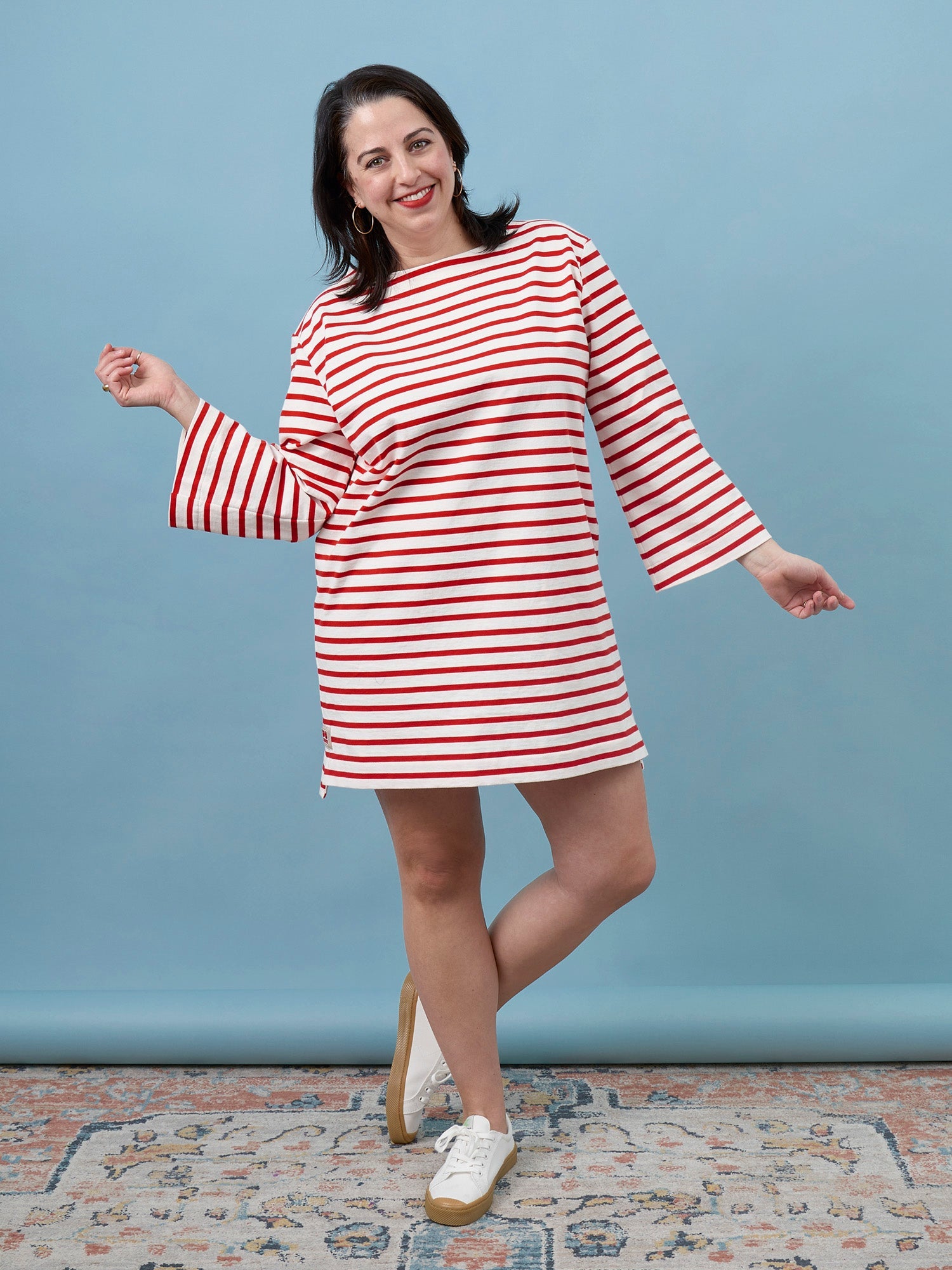 Marine Knit Top + Dress Pattern