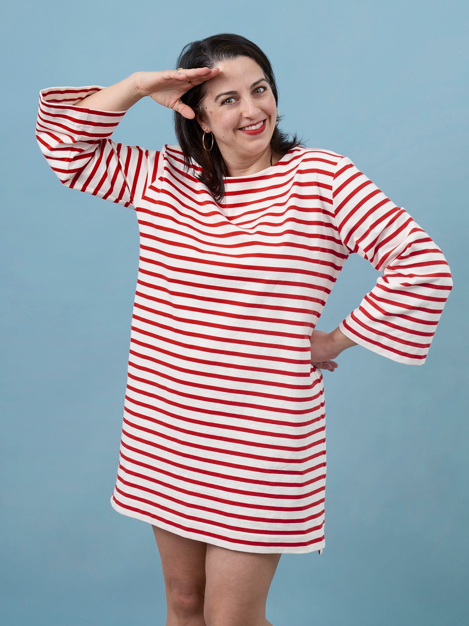 Marine Knit Top + Dress Pattern