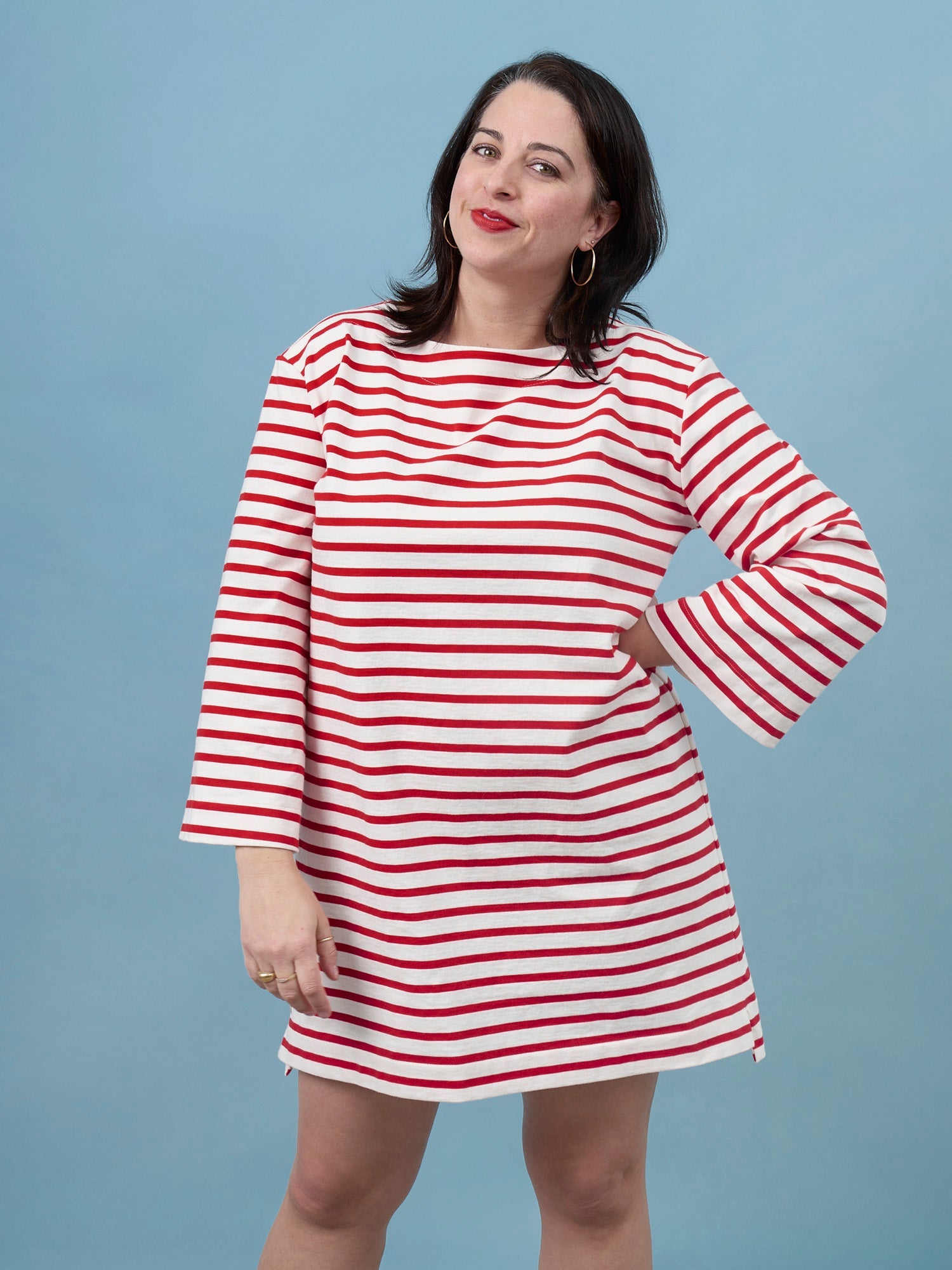Marine Knit Top + Dress Pattern