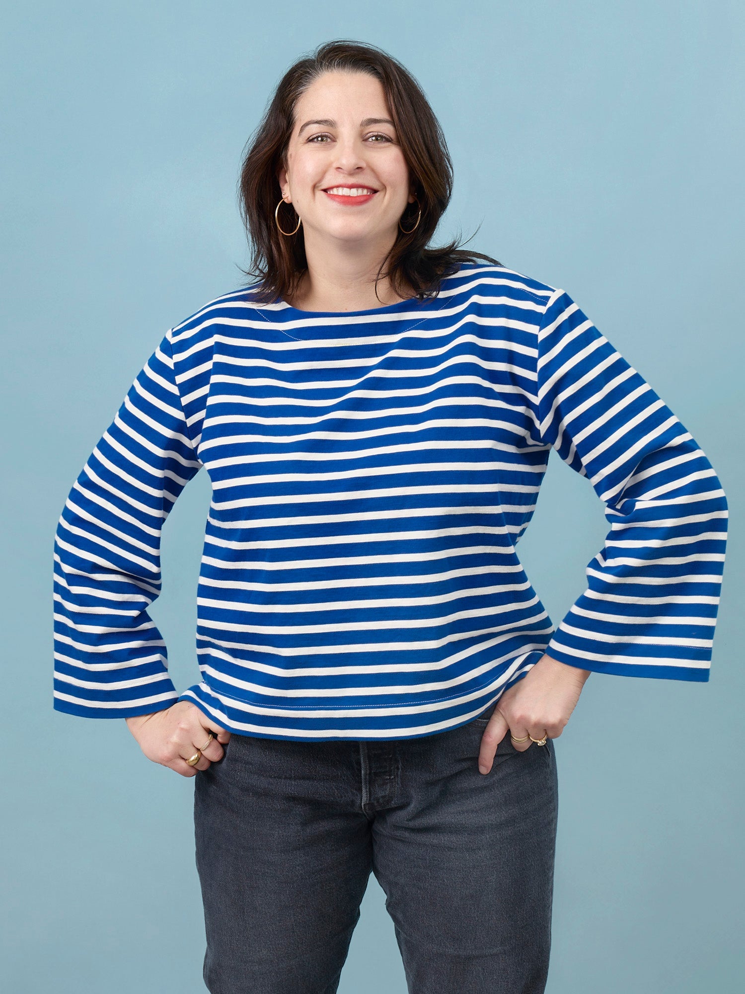 Marine Knit Top + Dress Pattern