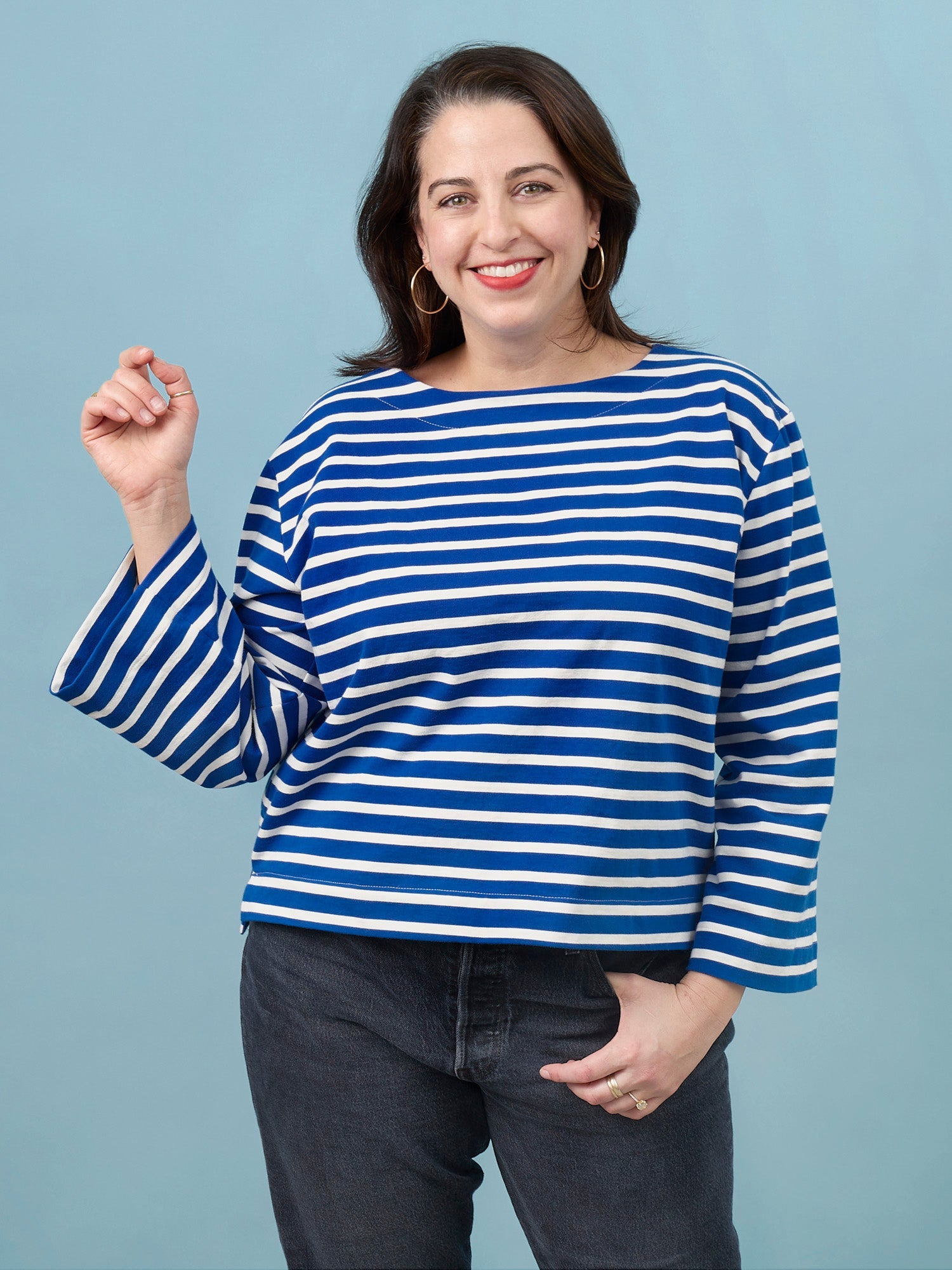 Marine Knit Top + Dress Pattern