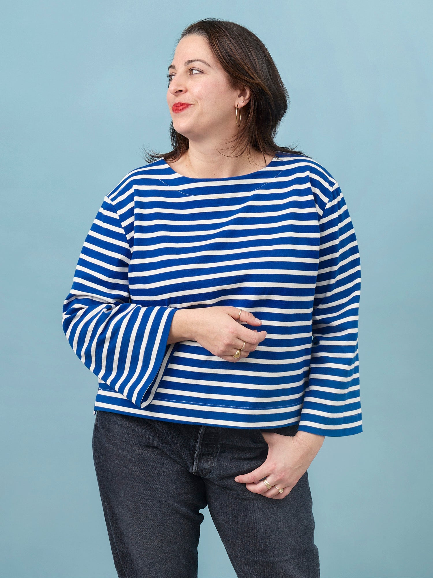 Marine Knit Top + Dress Pattern