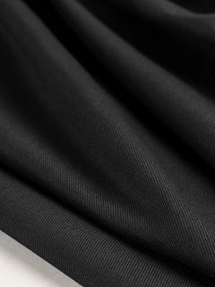 Heavyweight Organic Cotton Twill - Black