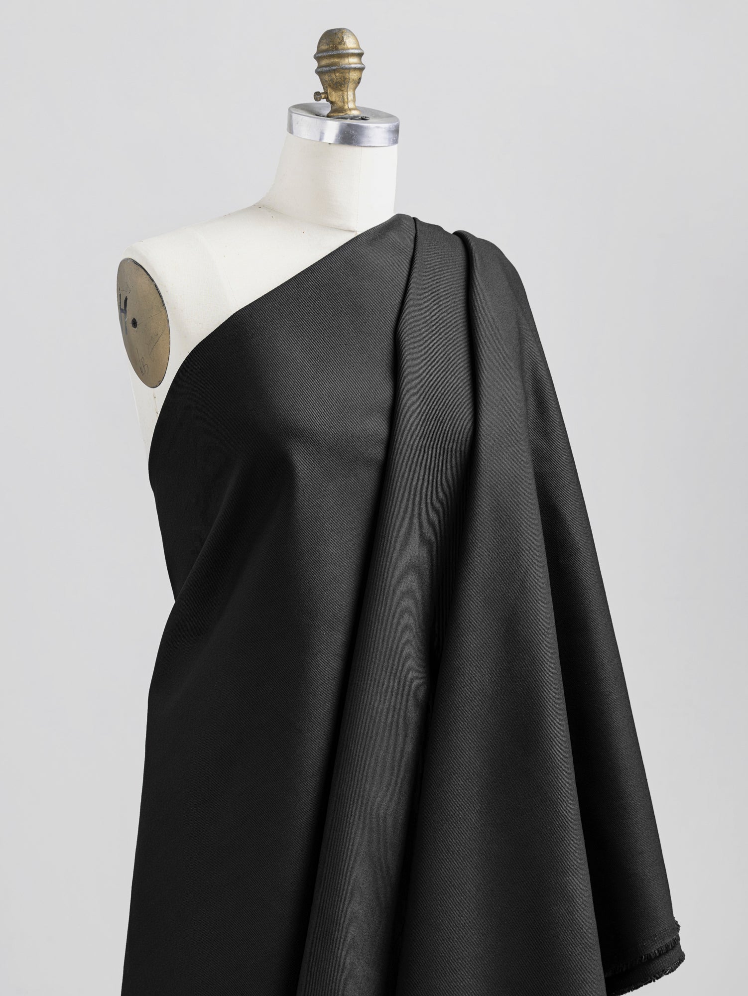 Heavyweight Organic Cotton Twill - Black