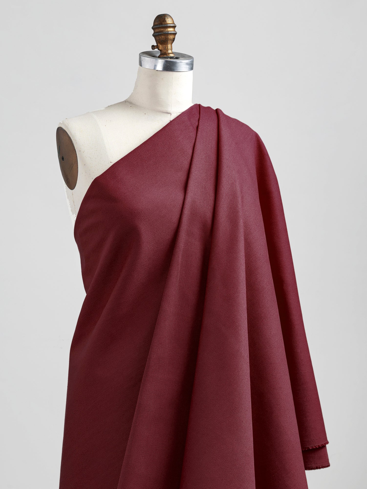 F-COT350-002-Heavyweight-Organic-Cotton-Twill-Bordeaux-Core-Fabrics-draped.JPG
